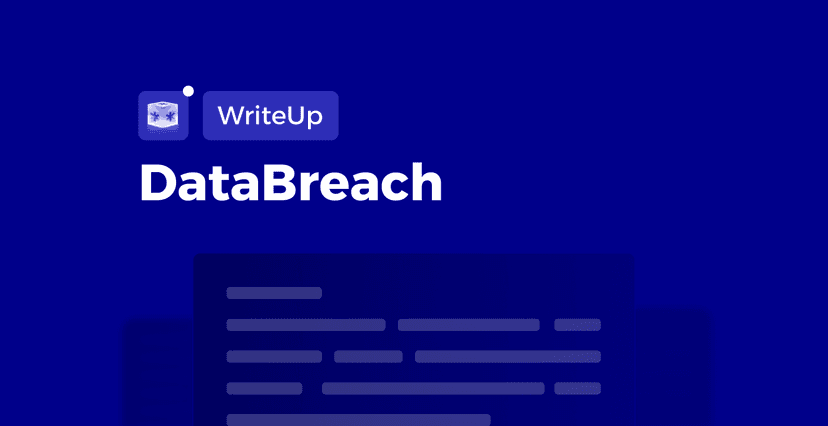 DataBreach Challenge Writeup